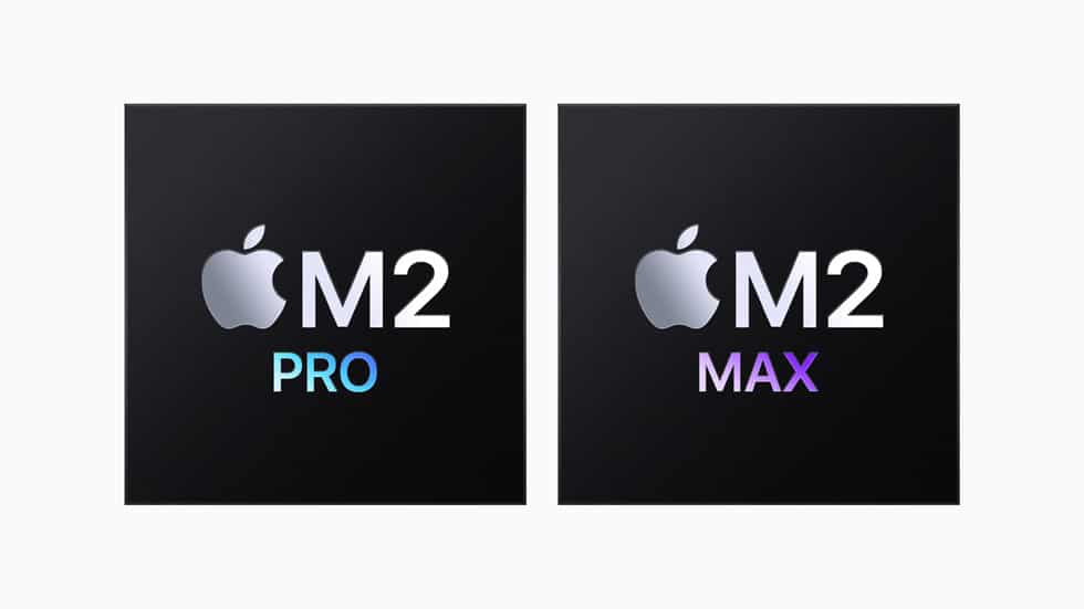 آبل تعلن رسميًا عن شريحتي M2 Pro و M2 Max