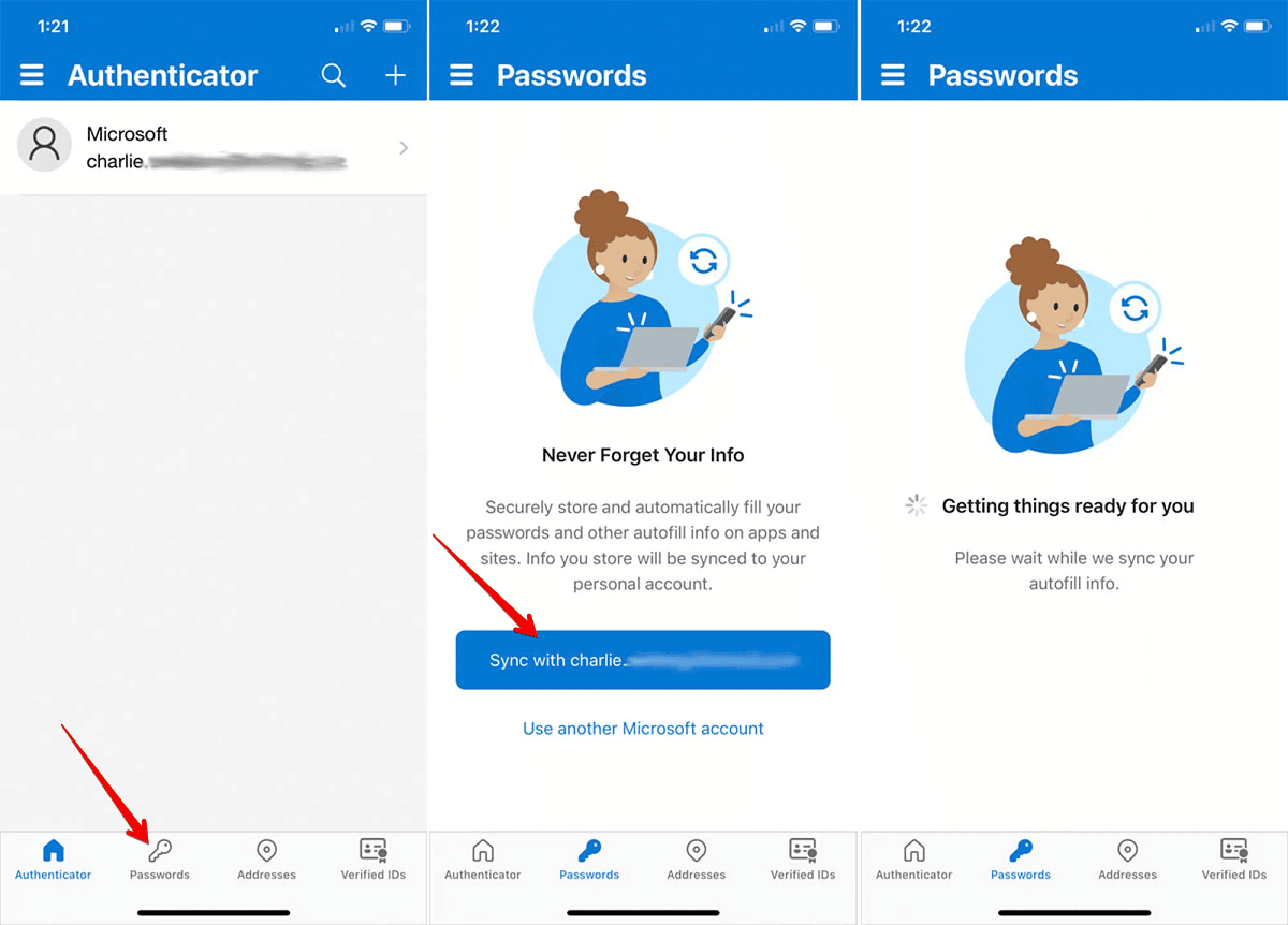 كيفية استخدام تطبيق Microsoft Authenticator