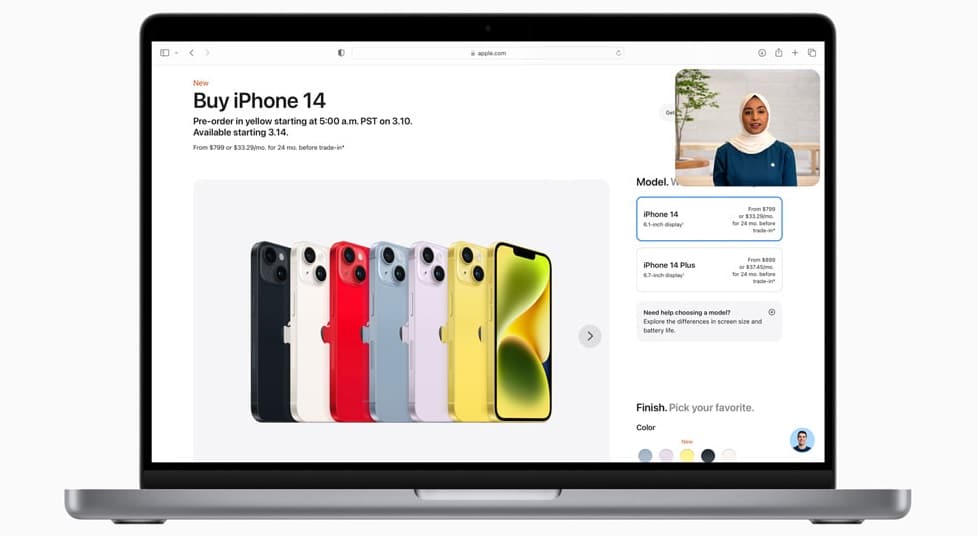 كل ما تود معرفته عن الخدمة الجديدة من آبل لشراء آيفون عبر مكالمة فيديو
