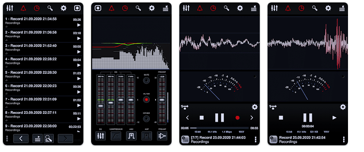 تطبيق Neutron Audio Recorder