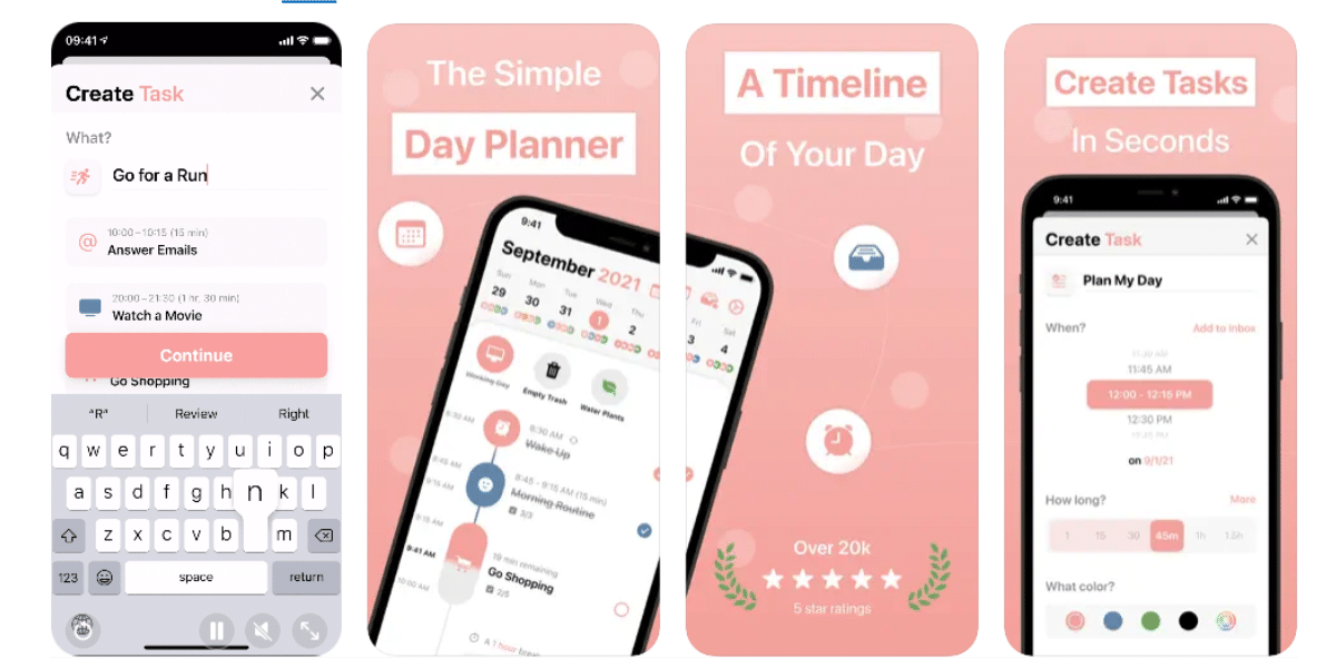 تطبيق Structured Daily Planner