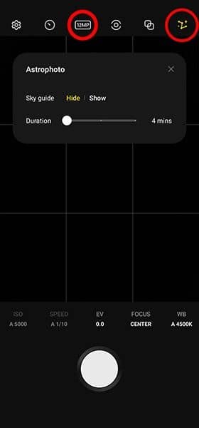كيفية استخدام وضع التصوير الفلكي في هواتف سامسونج جالاكسي