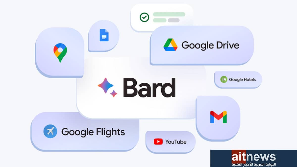 جوجل تدمج روبوت Bard في خدماتها المختلفة .. عاجل