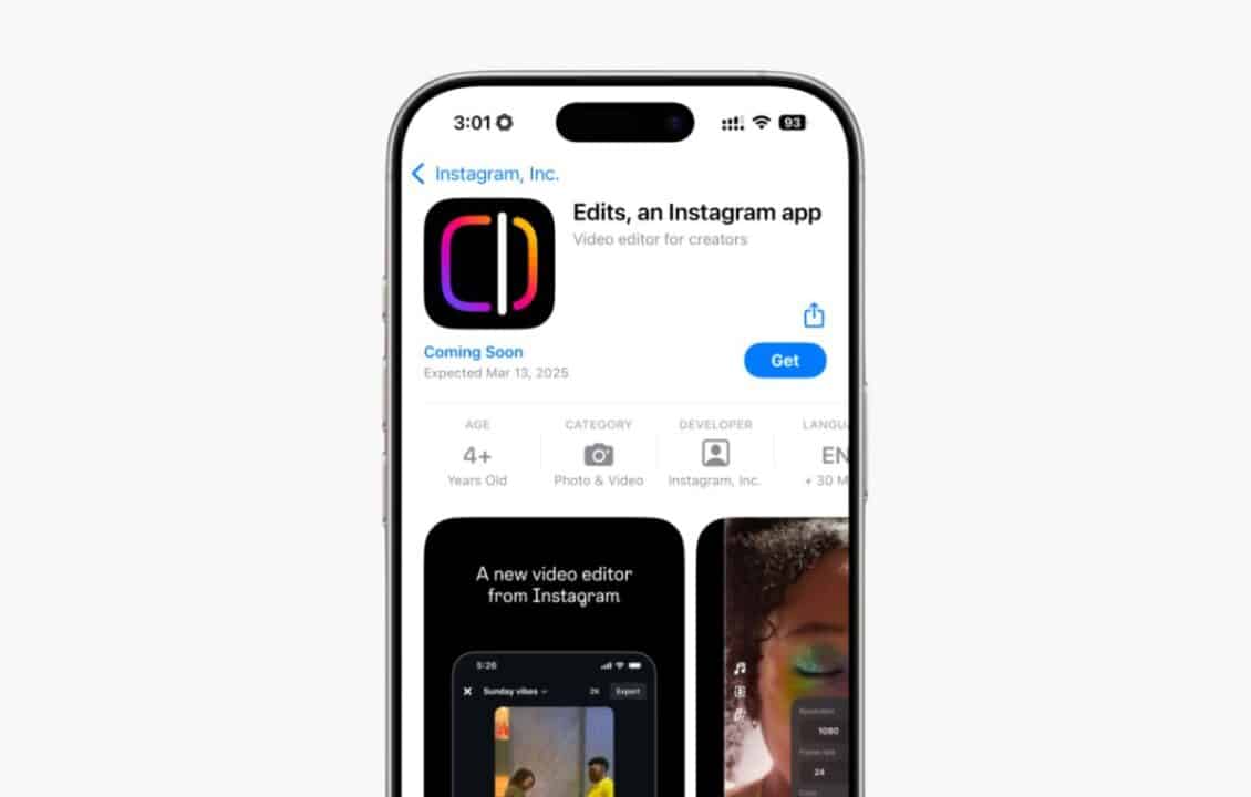 إنستاجرام تكشف عن تطبيق Edits لتحرير الفيديو بعد حظر تيك توك و CapCut