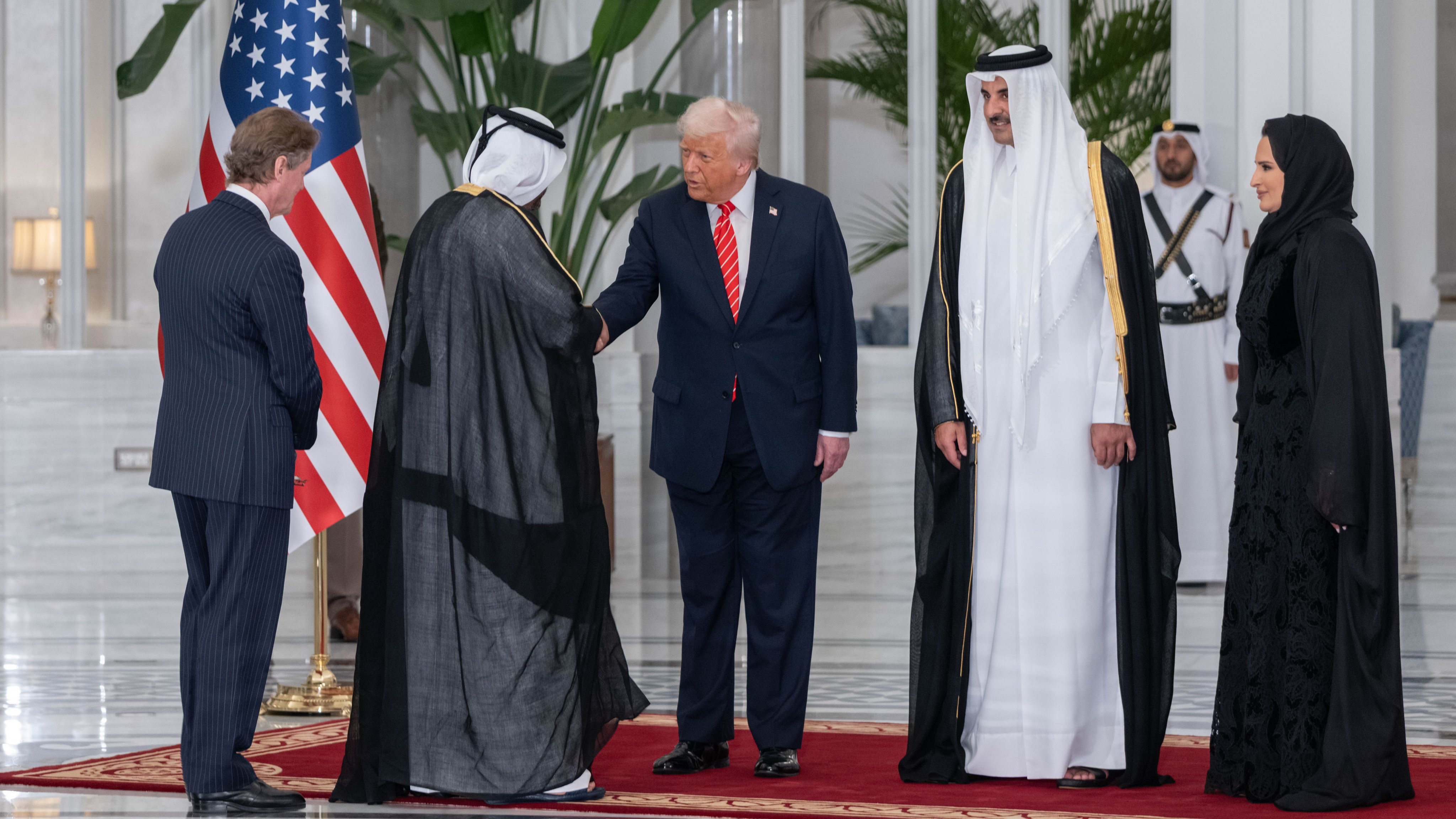 لقطات من زيارة ترامب لدولة قطر لقطات من زيارة ترامب لدولة قطر