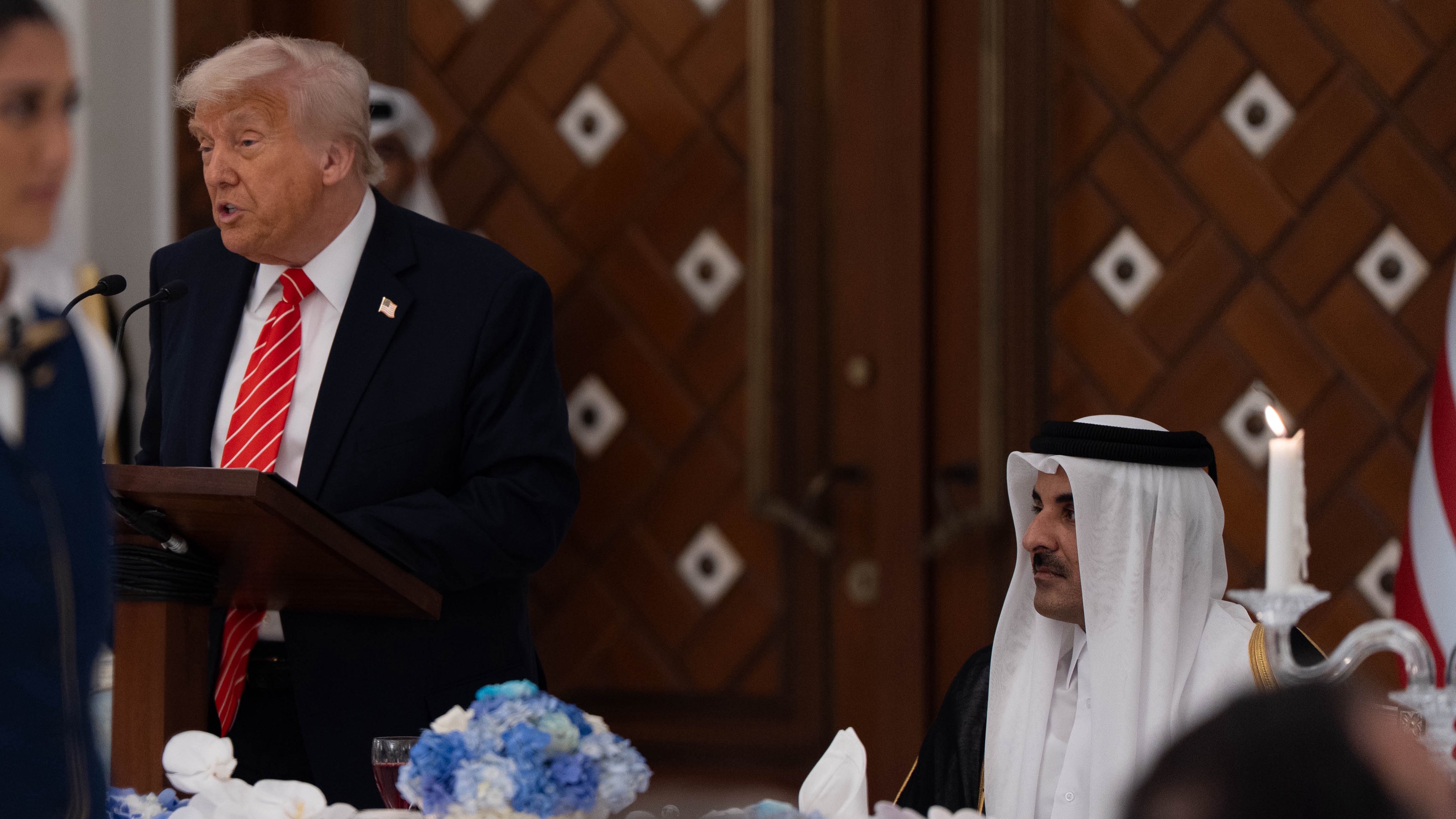 لقطات من زيارة ترامب لدولة قطر لقطات من زيارة ترامب لدولة قطر